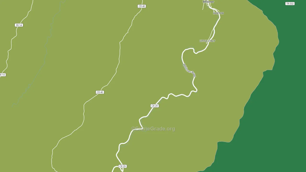 26296, WV Map of Theft Rates