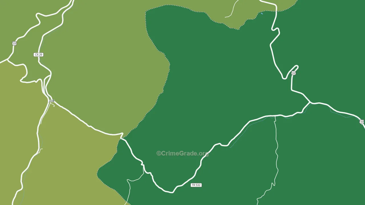 26886, WV Map of Theft Rates