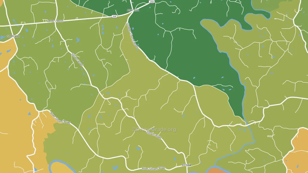 27047, NC Map of Theft Rates