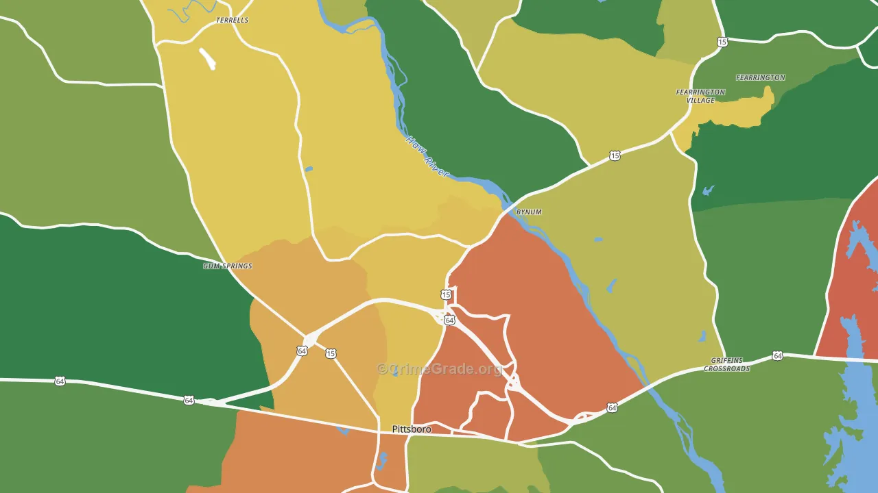 27312, NC Map of Theft Rates