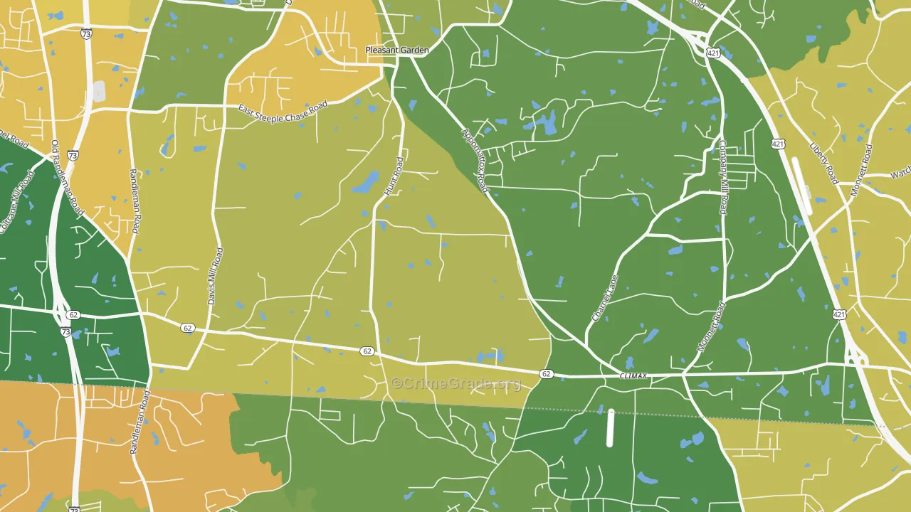 27313, NC Map of Theft Rates