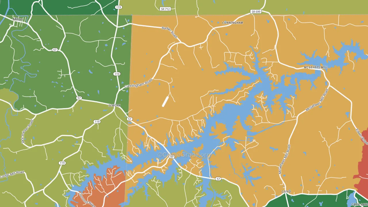 27343, NC Map of Theft Rates
