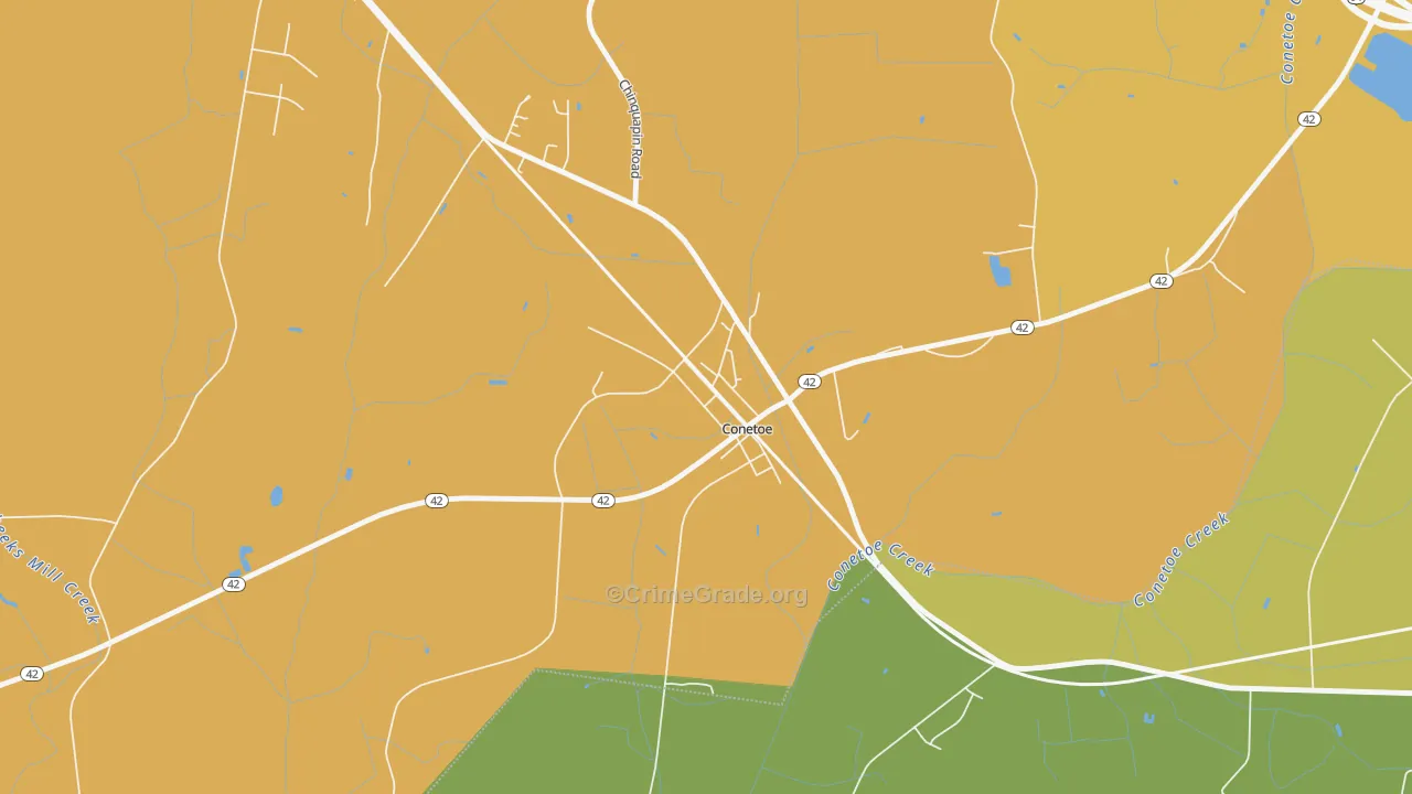 27819, NC Map of Theft Rates
