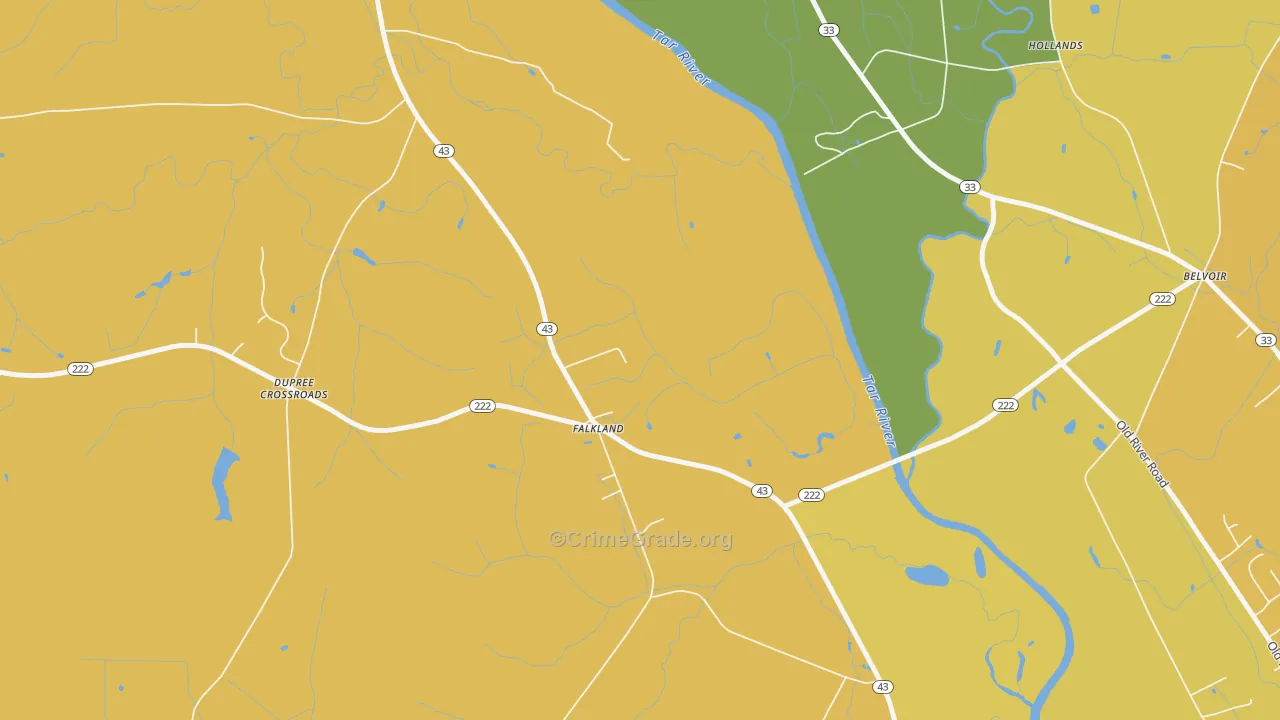 27827, NC Map of Theft Rates