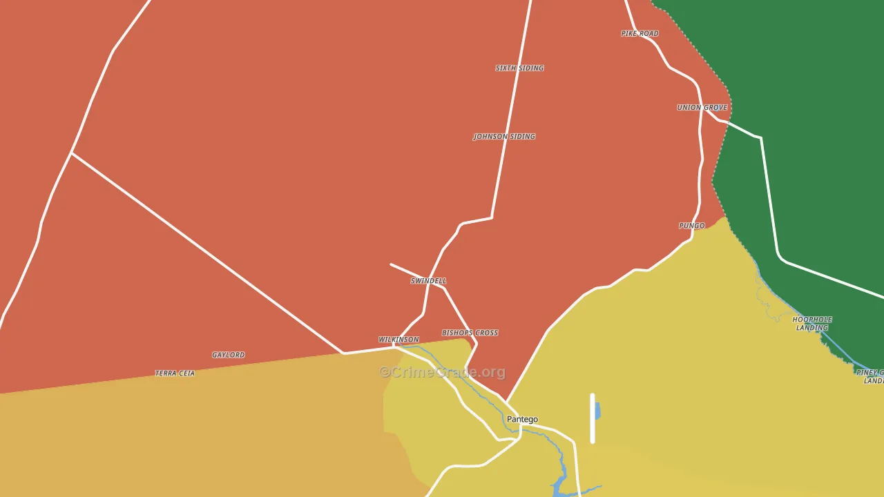 27860, NC Map of Theft Rates