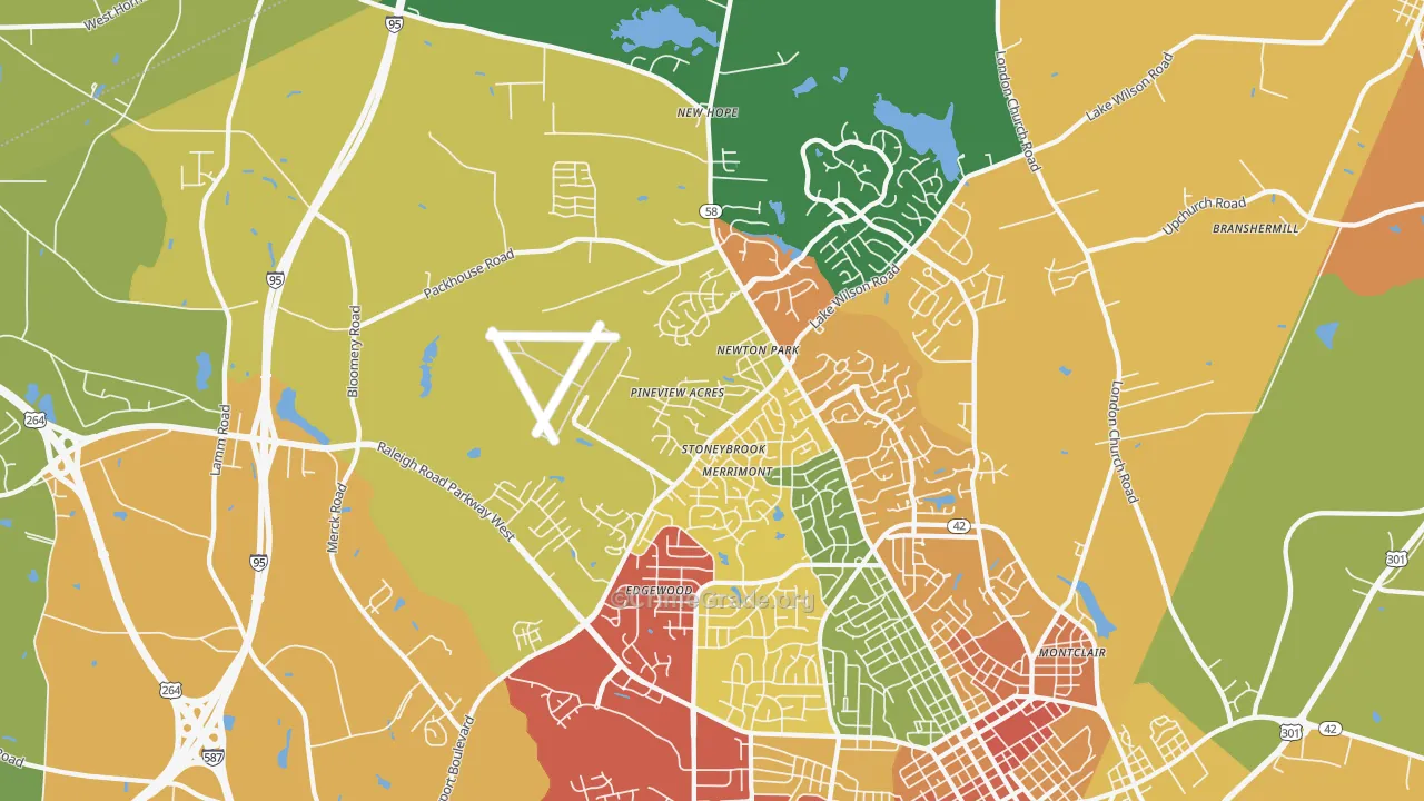 27896, NC Map of Theft Rates