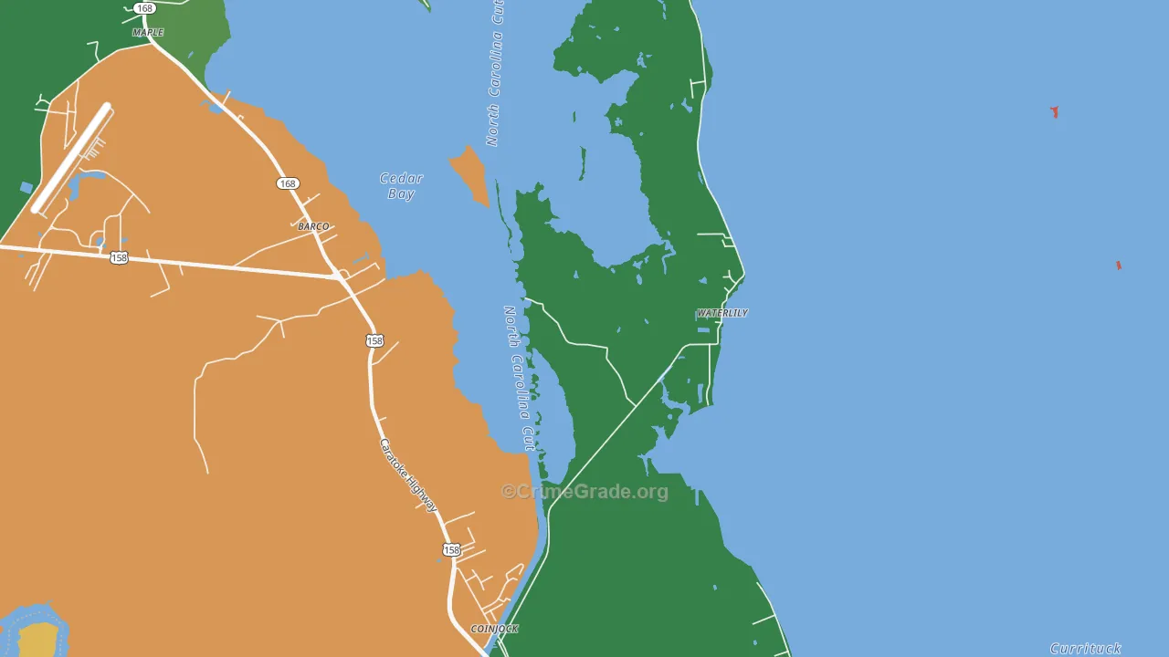 27923, NC Map of Theft Rates