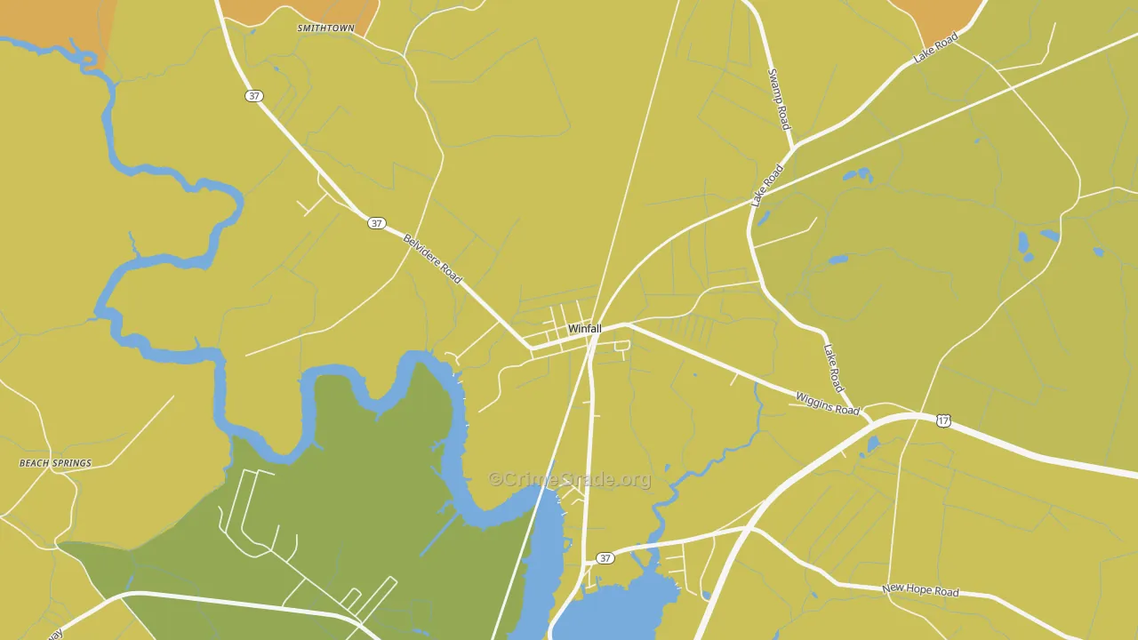 27985, NC Map of Theft Rates