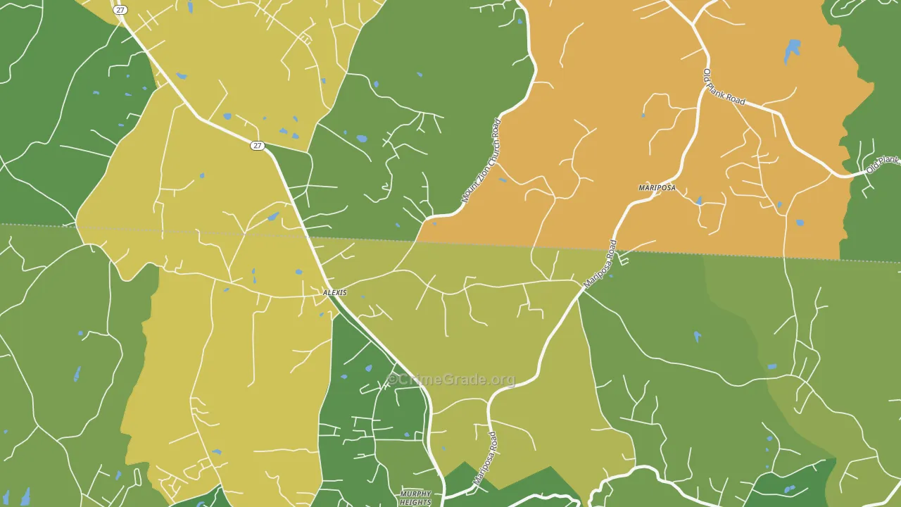 28006, NC Map of Theft Rates