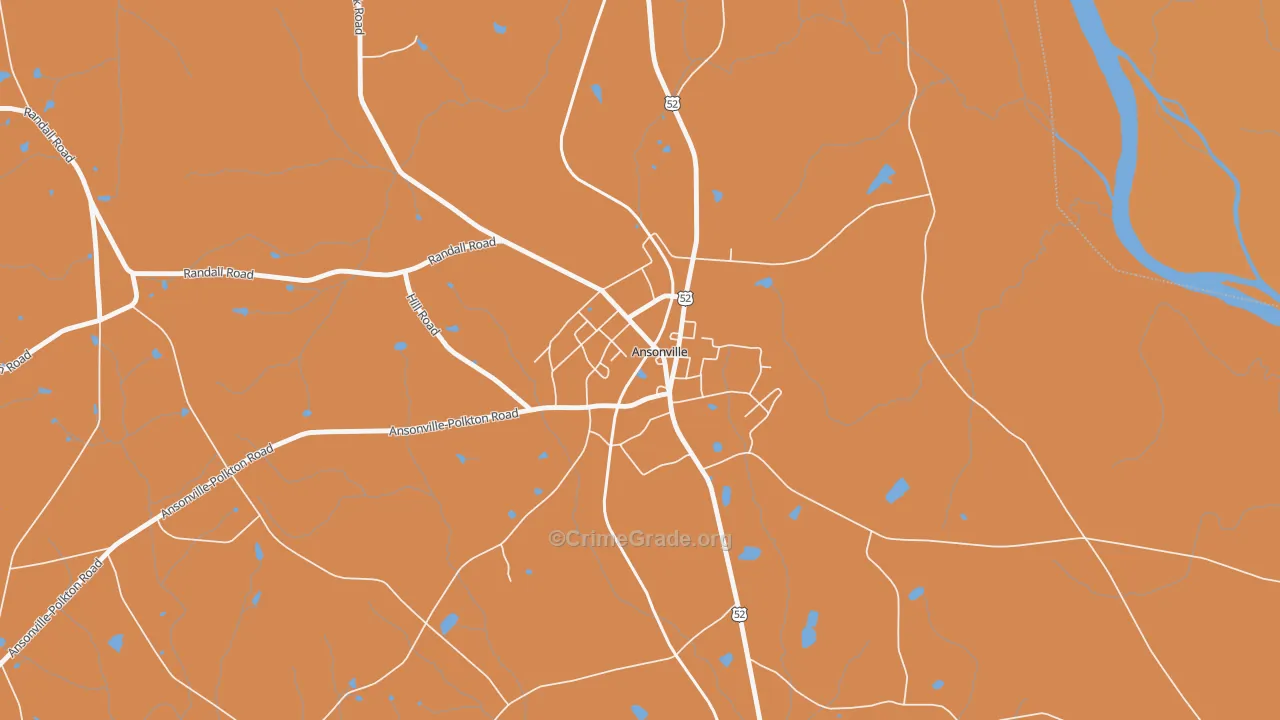28007, NC Map of Theft Rates