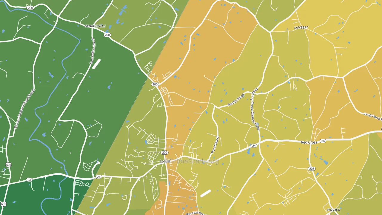 28097, NC Map of Theft Rates