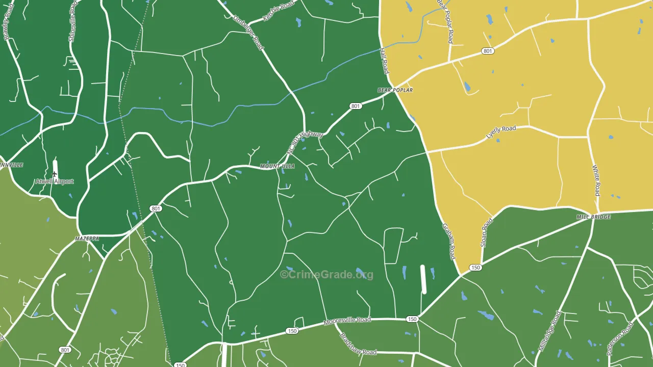 28125, NC Map of Theft Rates