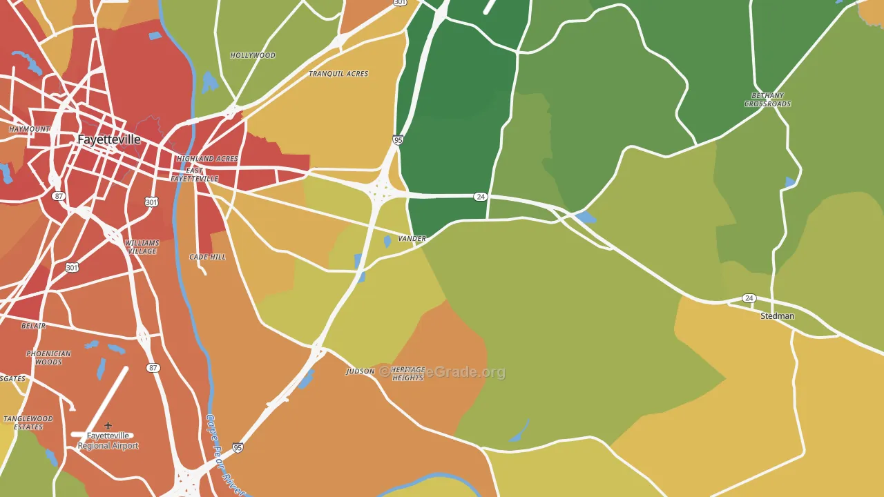 28312, NC Map of Theft Rates