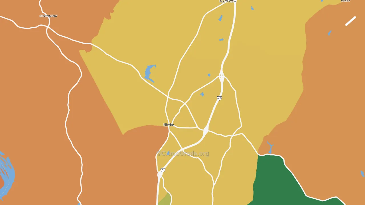 28338, NC Map of Theft Rates