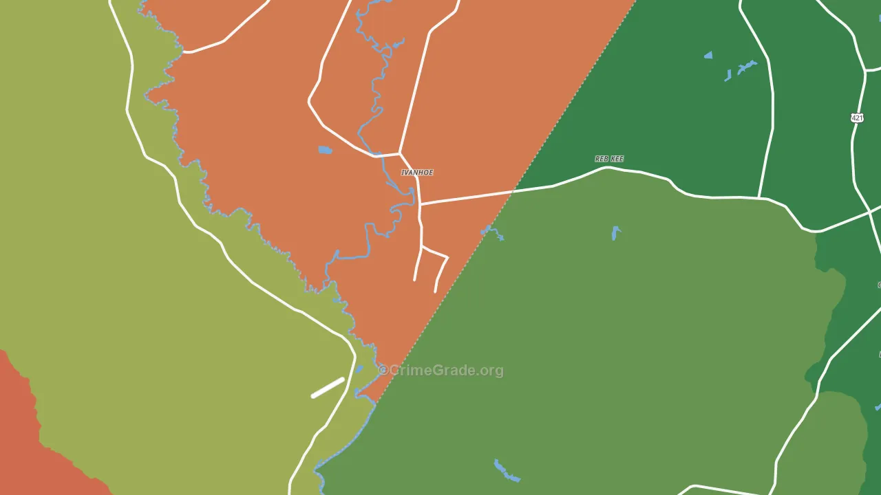 28447, NC Map of Theft Rates
