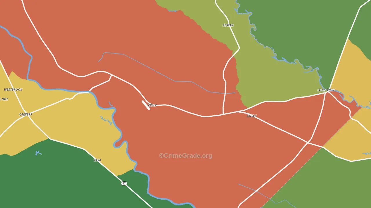 28448, NC Map of Theft Rates