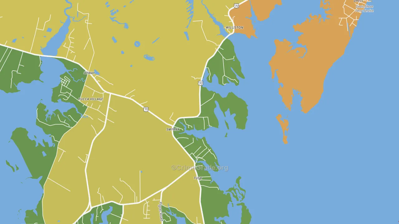 28579, NC Map of Theft Rates