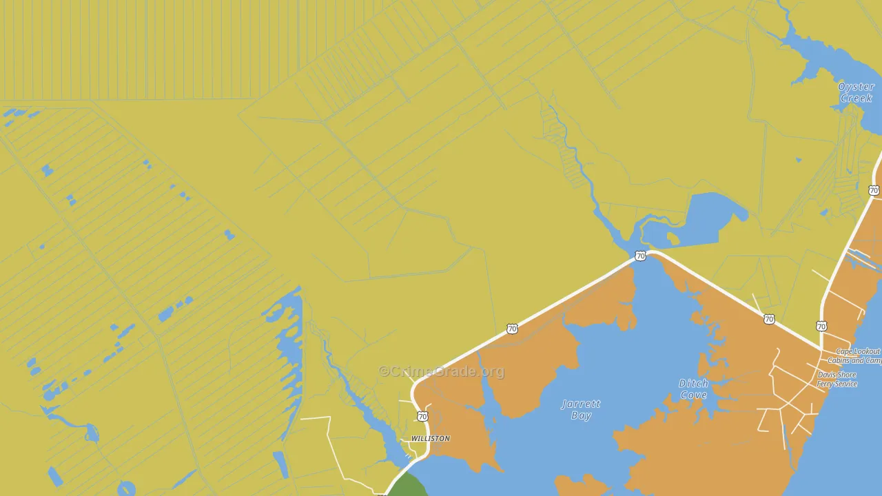 28589, NC Map of Theft Rates