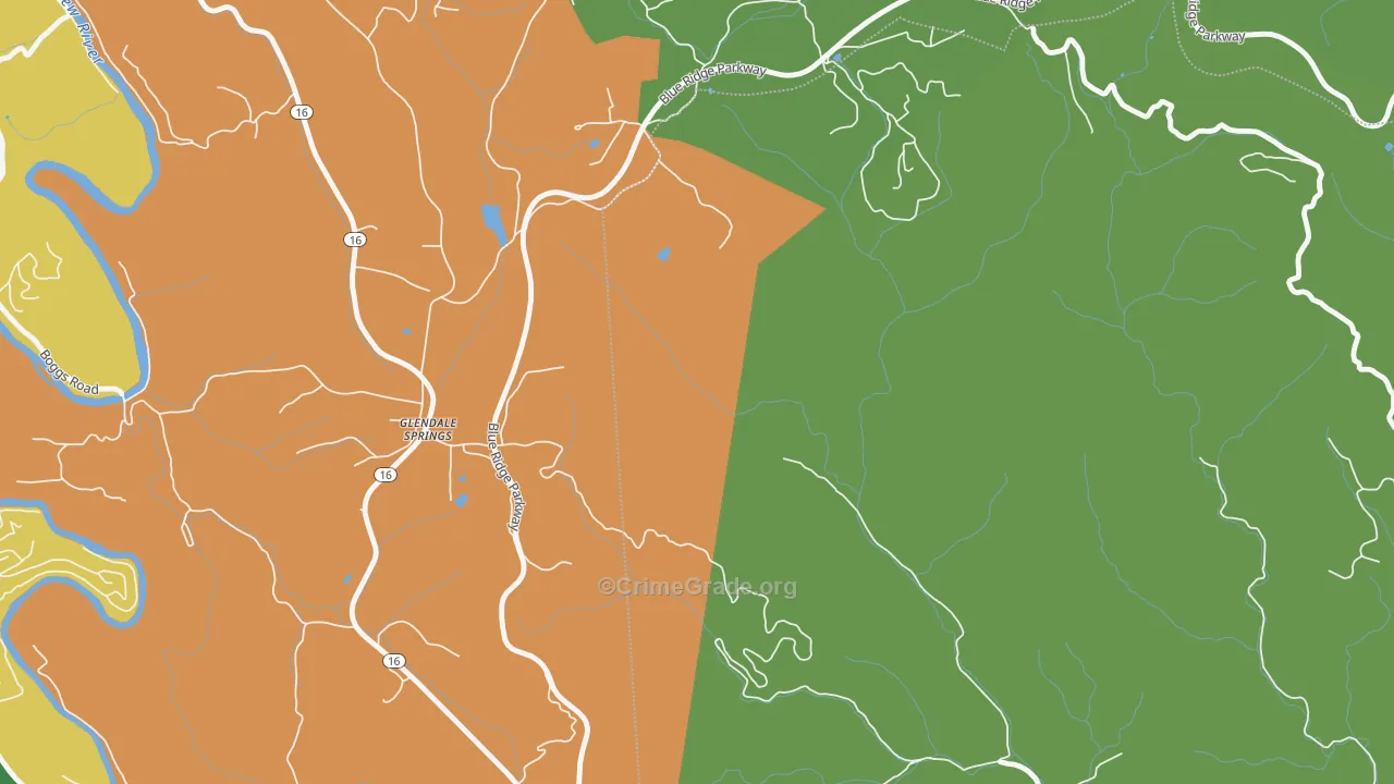 28629, NC Map of Theft Rates