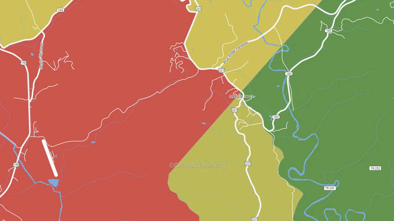 28647, NC Map of Theft Rates
