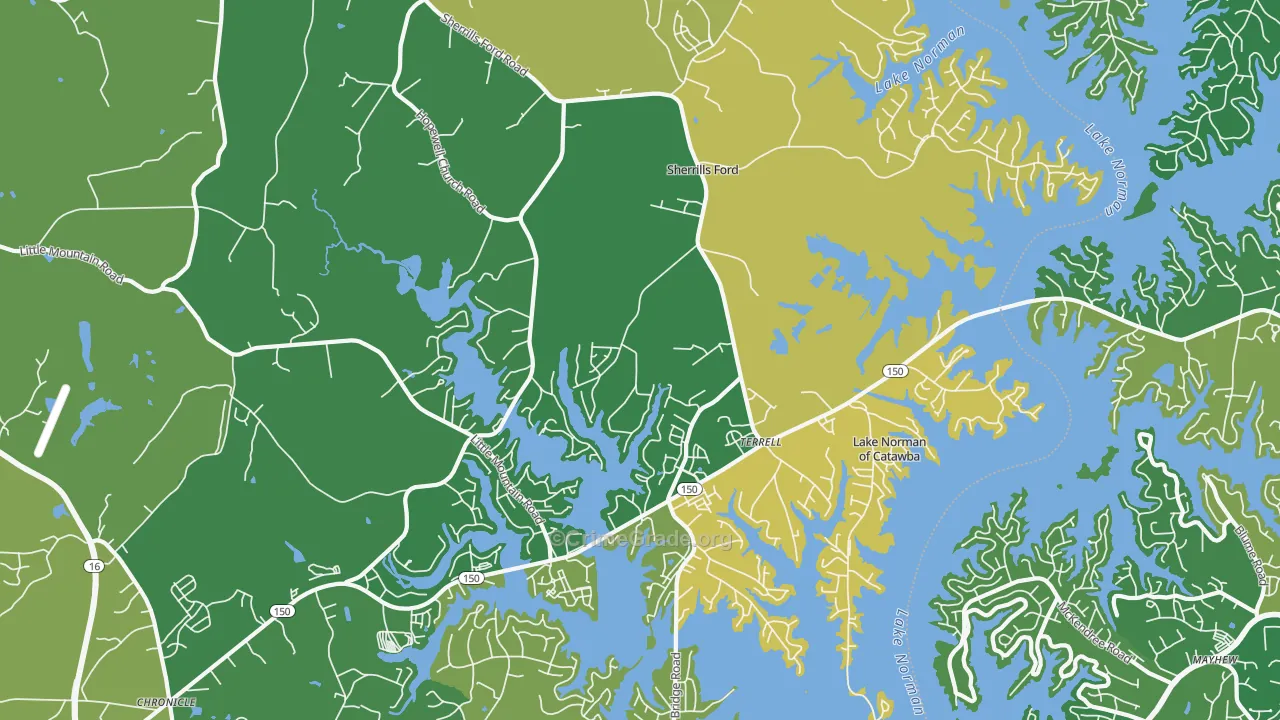 28673, NC Map of Theft Rates