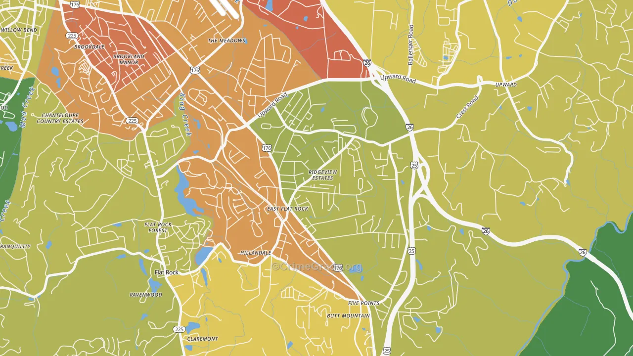 28726, NC Map of Theft Rates