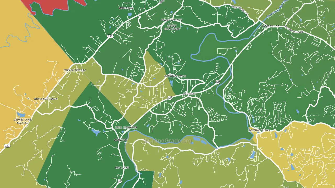 28729, NC Map of Theft Rates