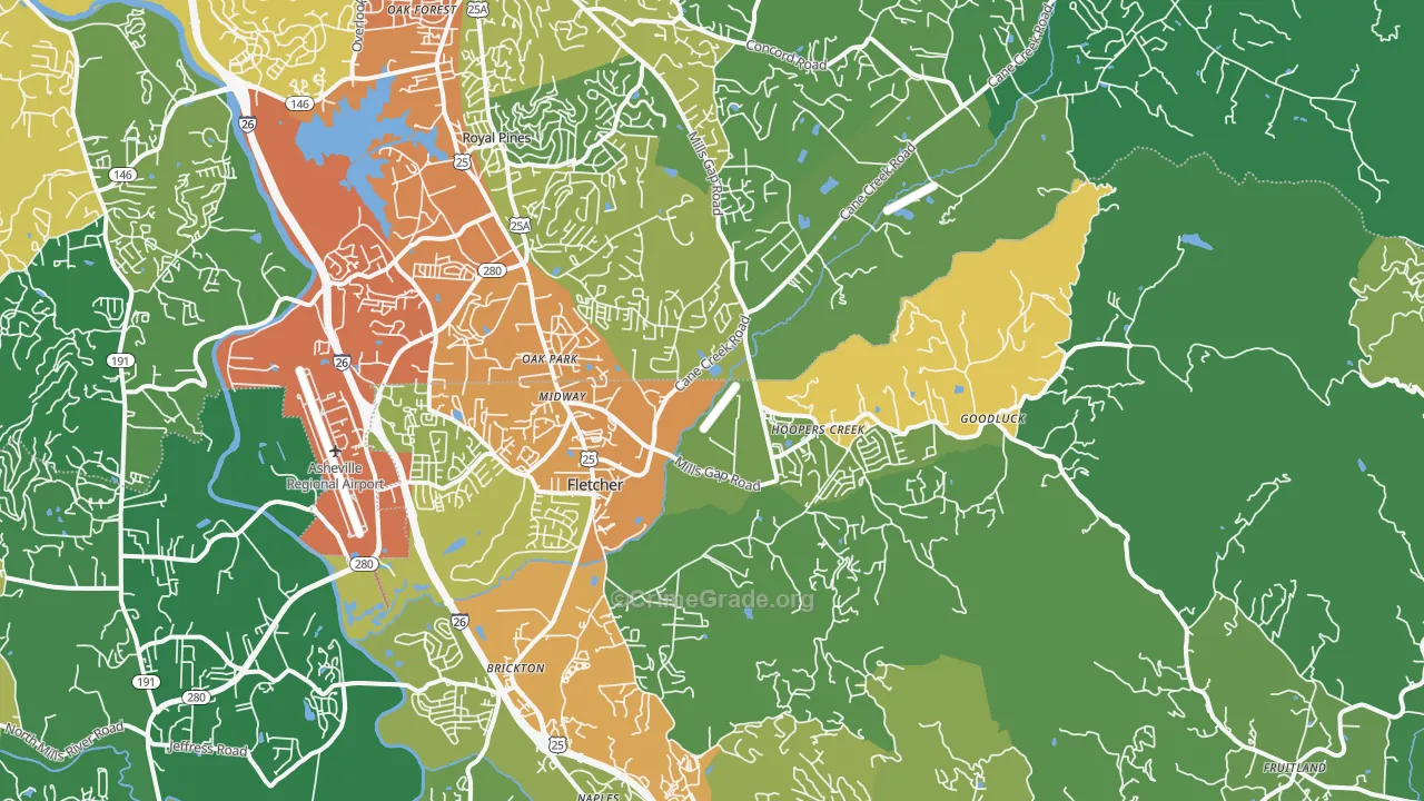 28732, NC Map of Theft Rates