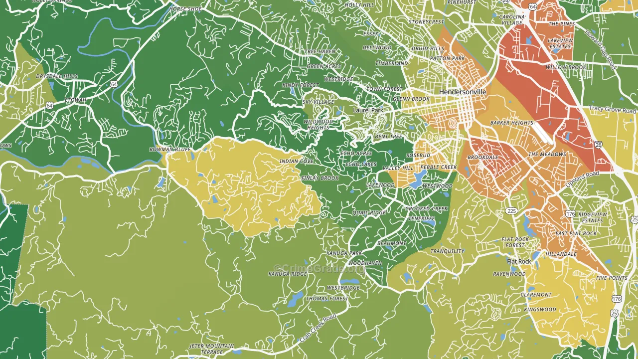 28739, NC Map of Theft Rates