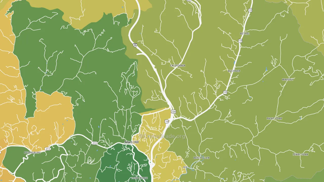 28754, NC Map of Theft Rates