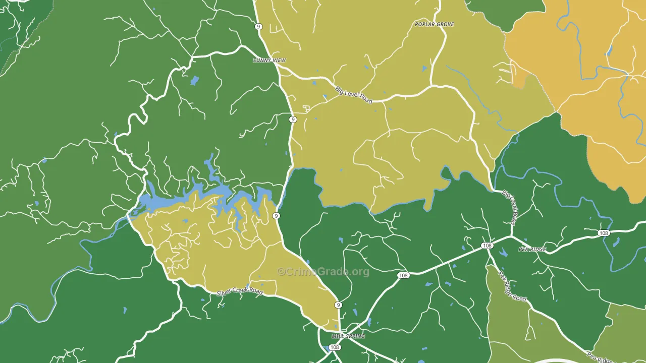 28756, NC Map of Theft Rates
