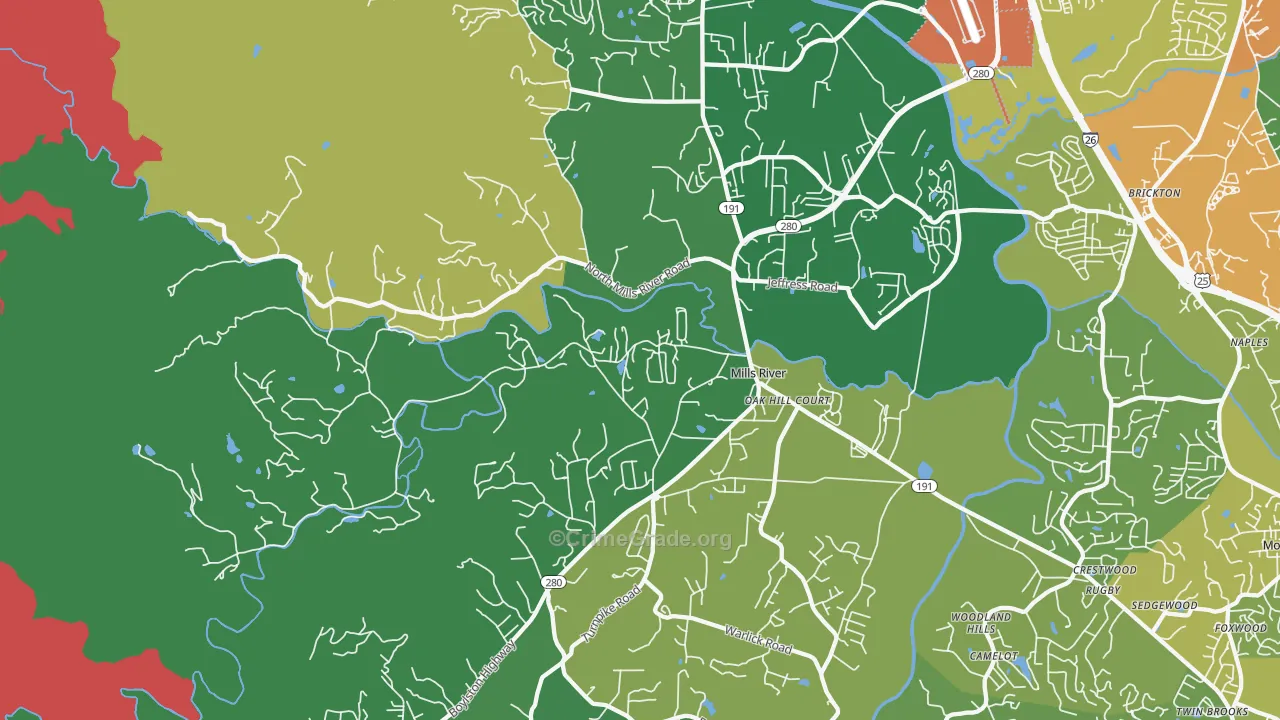 28759, NC Map of Theft Rates