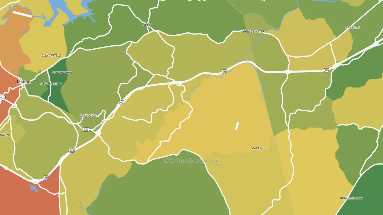 28761, NC Map of Theft Rates
