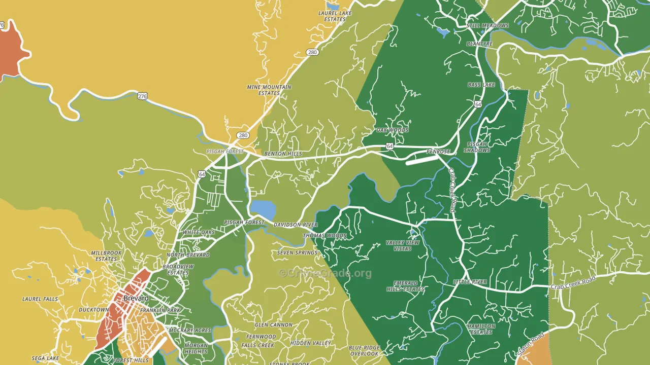 28768, NC Map of Theft Rates