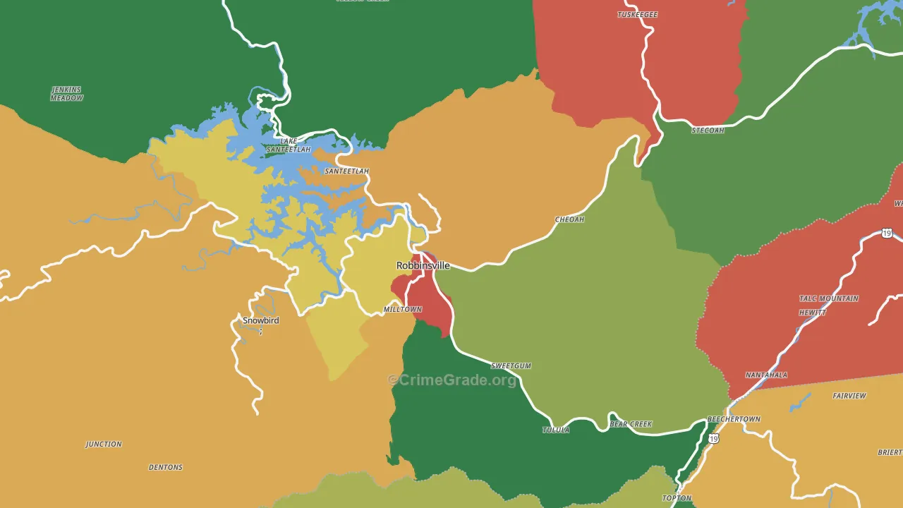 28771, NC Map of Theft Rates