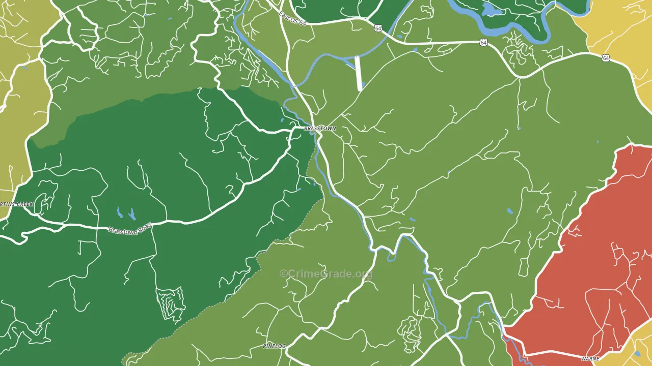 28902, NC Map of Theft Rates