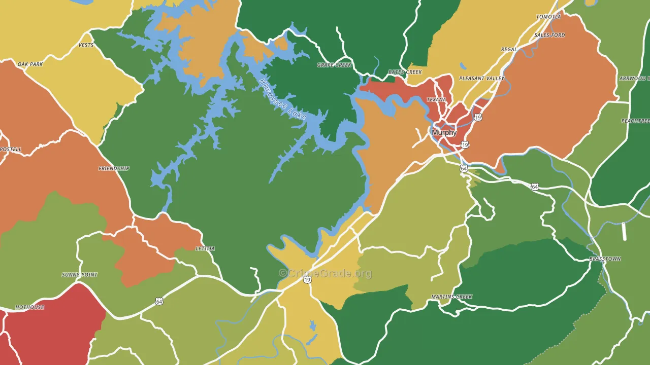 28906, NC Map of Theft Rates