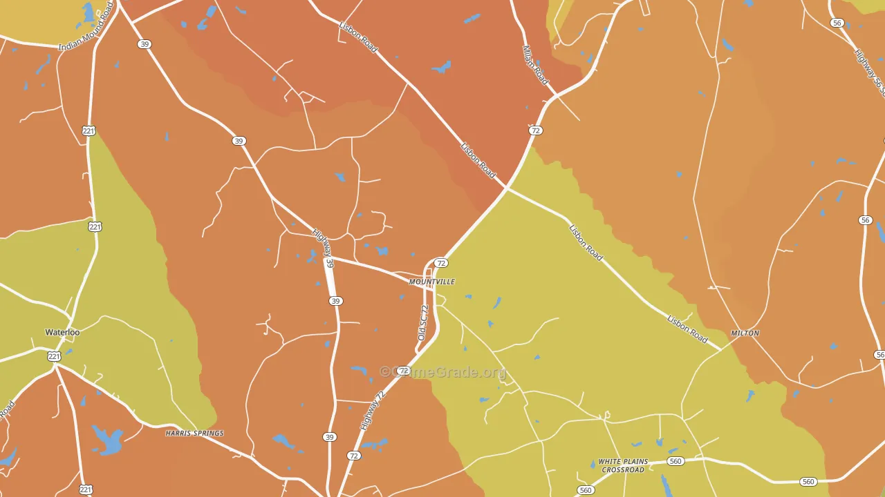 29370, SC Map of Theft Rates