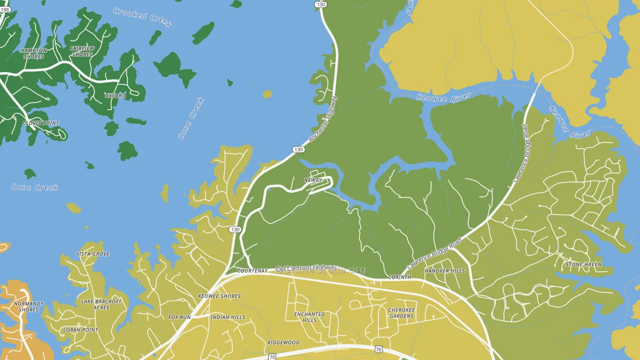 29665, SC Map of Theft Rates
