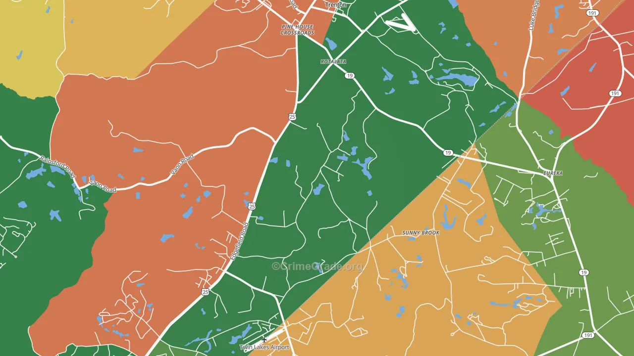 29847, SC Map of Theft Rates