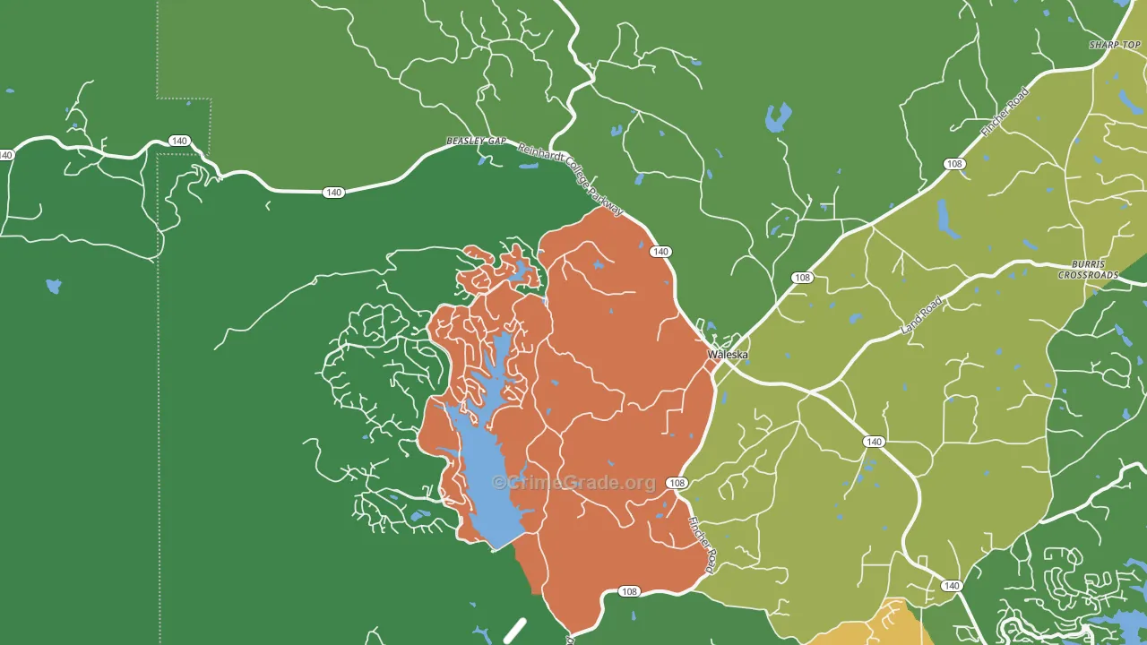 30183, GA Map of Theft Rates