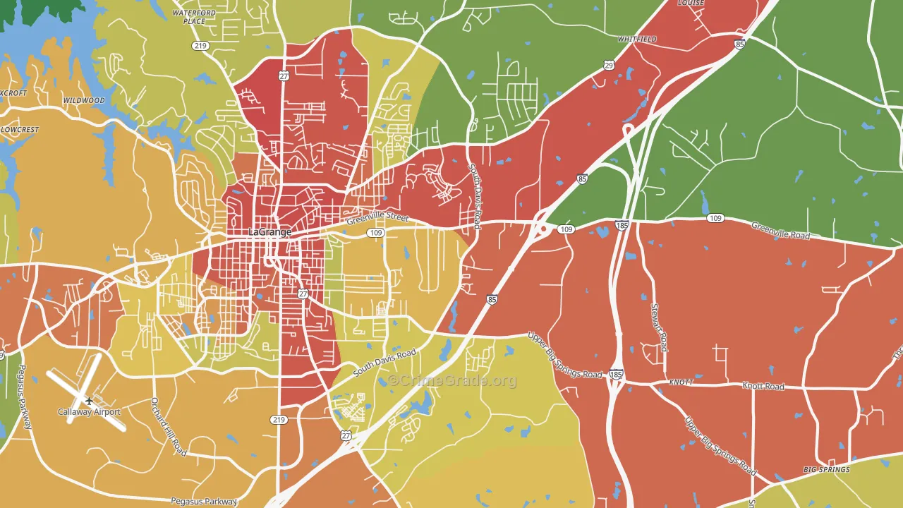 30241, GA Map of Theft Rates