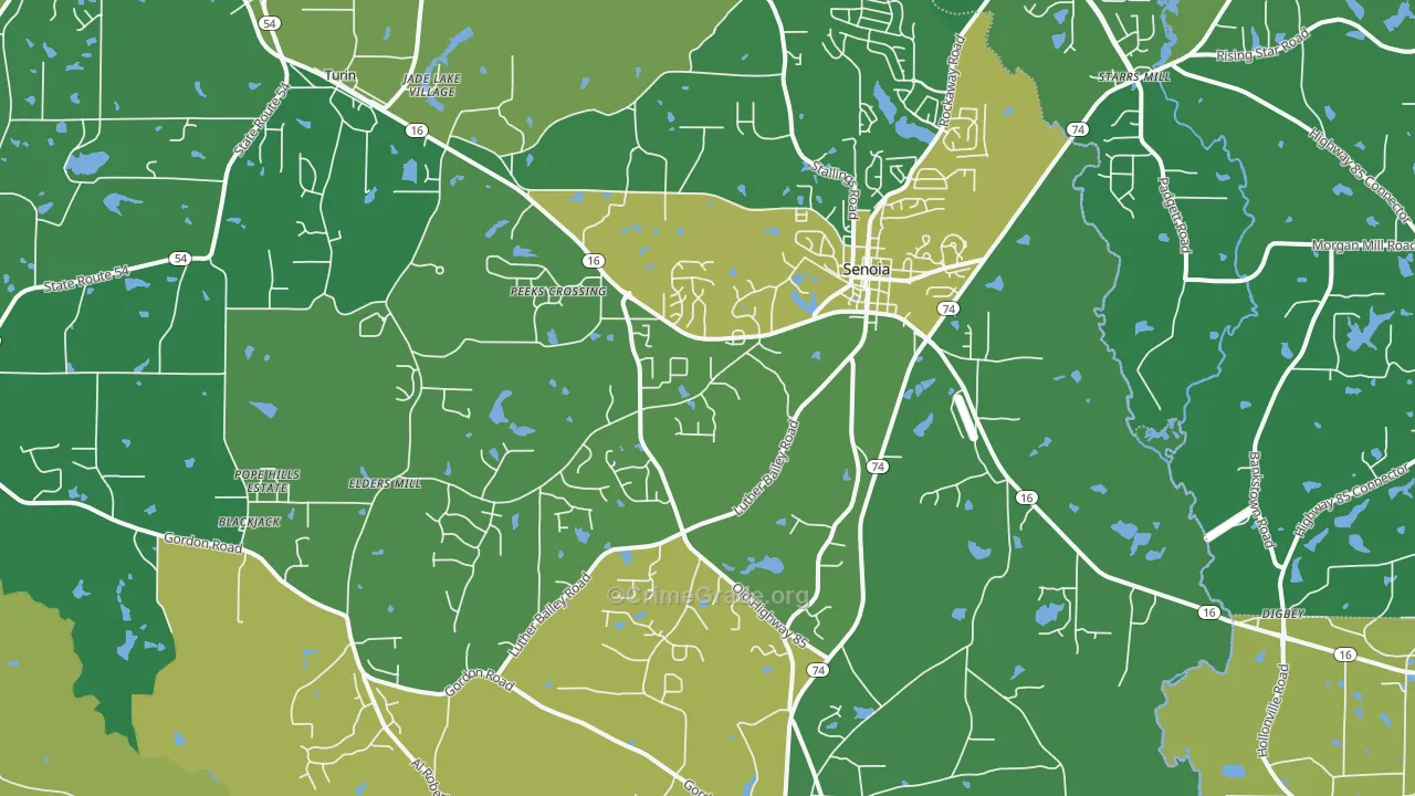 30276, GA Map of Theft Rates