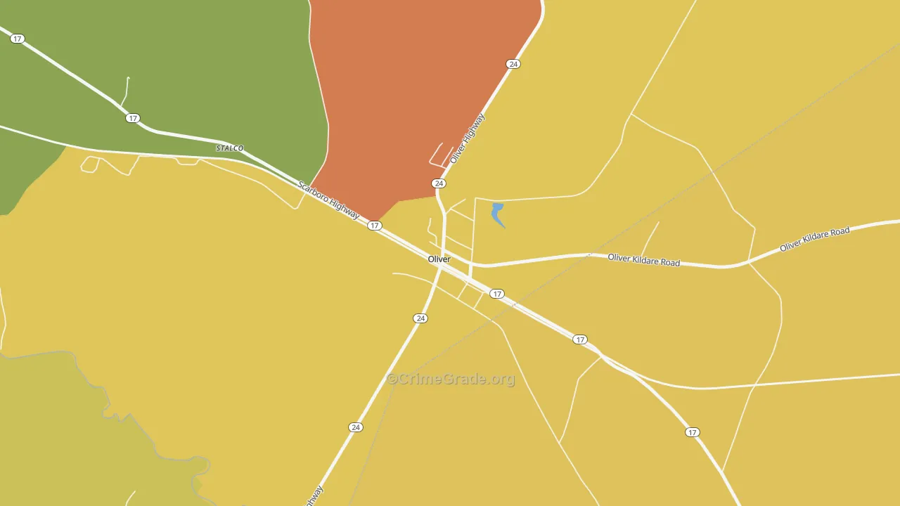 30449, GA Map of Theft Rates