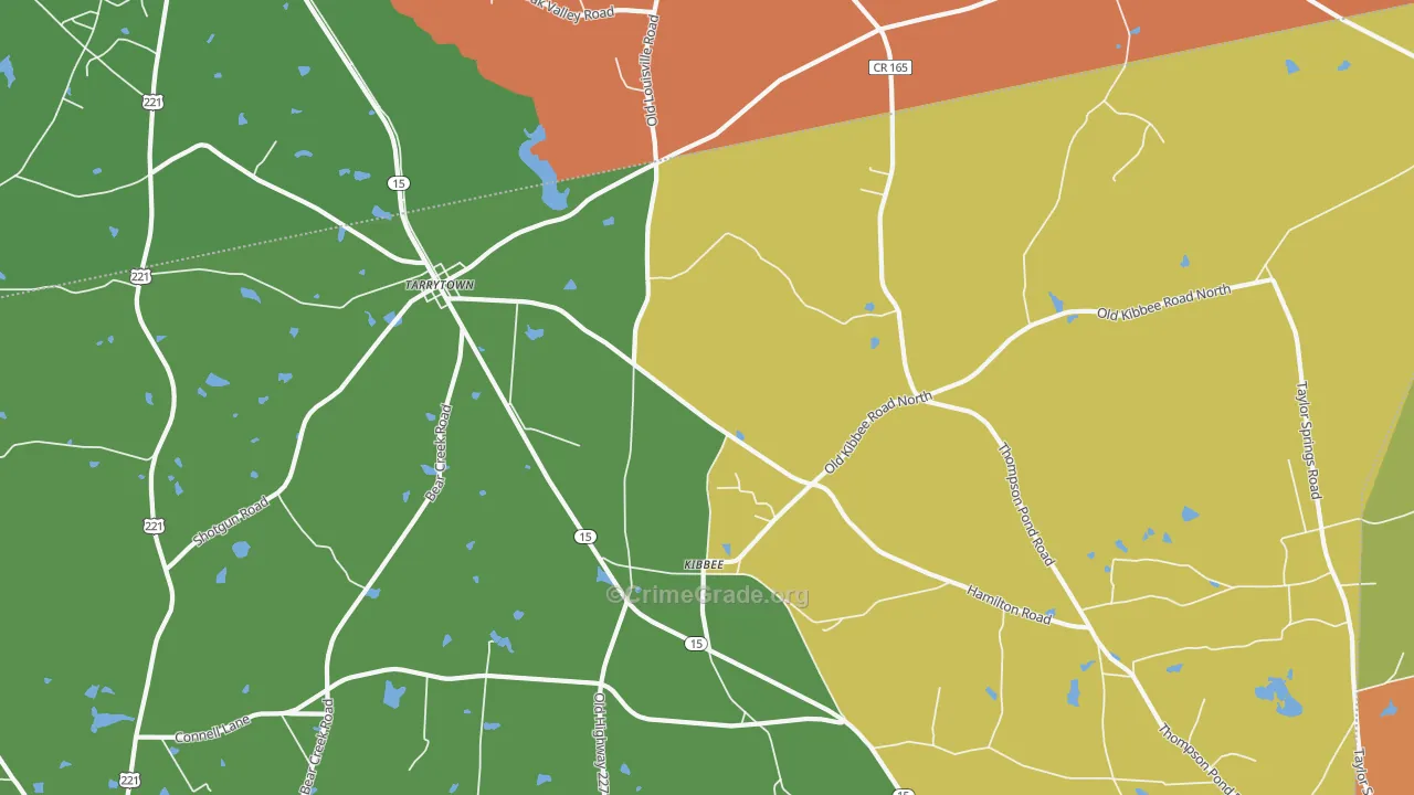 30470, GA Map of Theft Rates