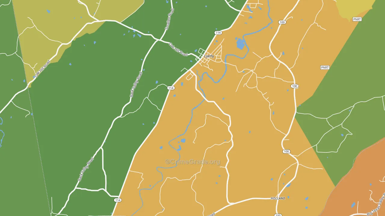 30730, GA Map of Theft Rates