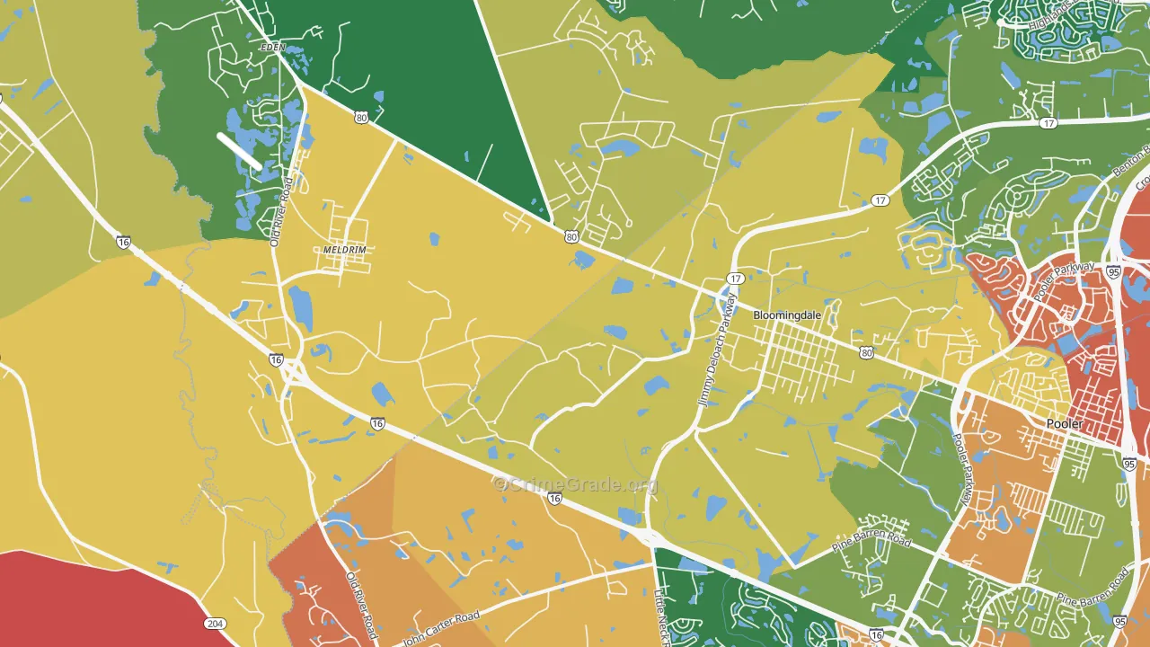 31302, GA Map of Theft Rates