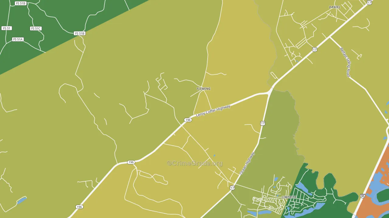 31309, GA Map of Theft Rates