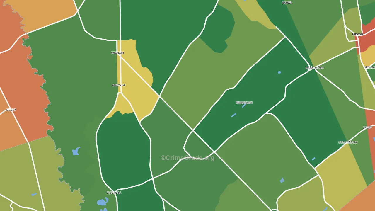 31312, GA Map of Theft Rates