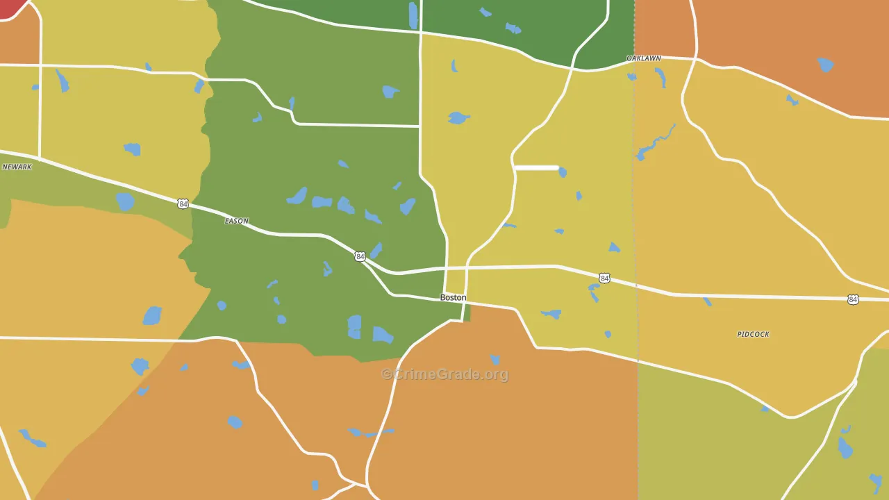 31626, GA Map of Theft Rates